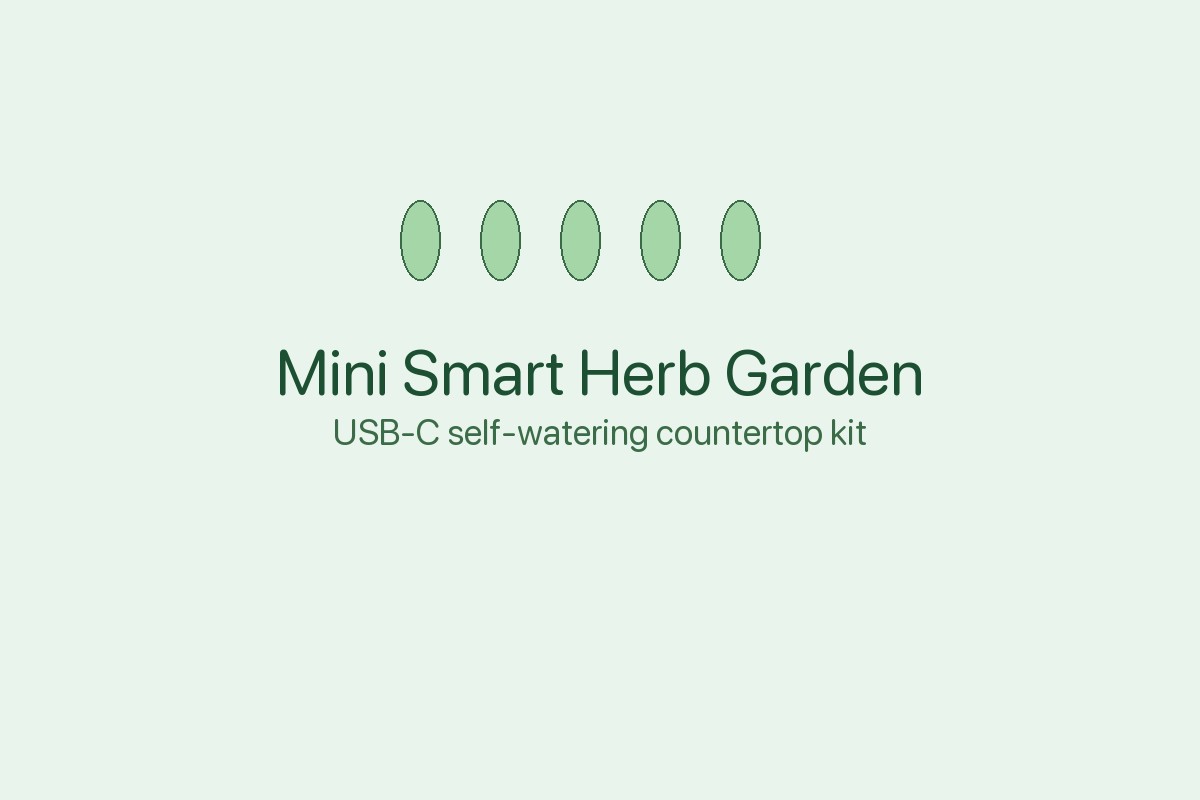 Mini Smart Herb Garden kit